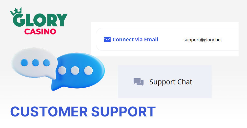 Glory Casino Customer Support